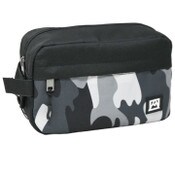 Wholesale - *OUTSIDE OF CA* LRG BLK CAMO MEN TOILETRY BAG C/P 30, UPC: 4890808259153